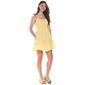 Juniors No Comment Emma Cotton Mini A-Line Dress - image 1