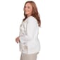 Plus Size Alfred Dunner Kensington Gardens Botanical Foil Sweater - image 3