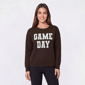 Womens Rio & Rian Long Sleeve Game Day Sweater - image 1