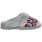 Womens Dearfoams&#174; Allison Chenille Fair Isle Scuff Slippers - image 3