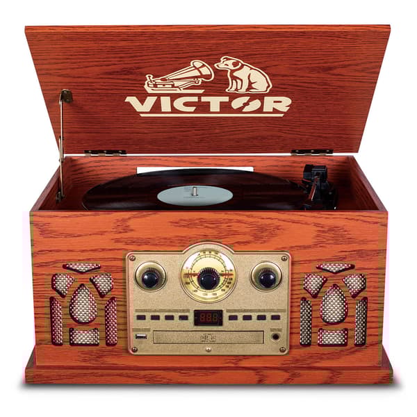Victor® 7-in-1 Bluetooth® Wooden Turntable - Boscov's
