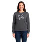 Womens Remi James Fall Screen Cat O''Lantern Sweatshirt - image 1