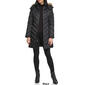 Womens Kenneth Cole&#174; 3/4 Puffer Jacket w/Faux Fur Hood - image 7