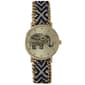 Womens Olivia Pratt Tribal Elephant Watch -14811BLACKWHITE - image 1