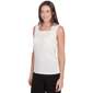 Petite Emaline Essentials Wavy Texture Square Neck Tank Top - image 3