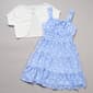 Girls (7-14) Sweet Butterfly(R) Daisy Dress w/ Pointelle Cardigan - image 1