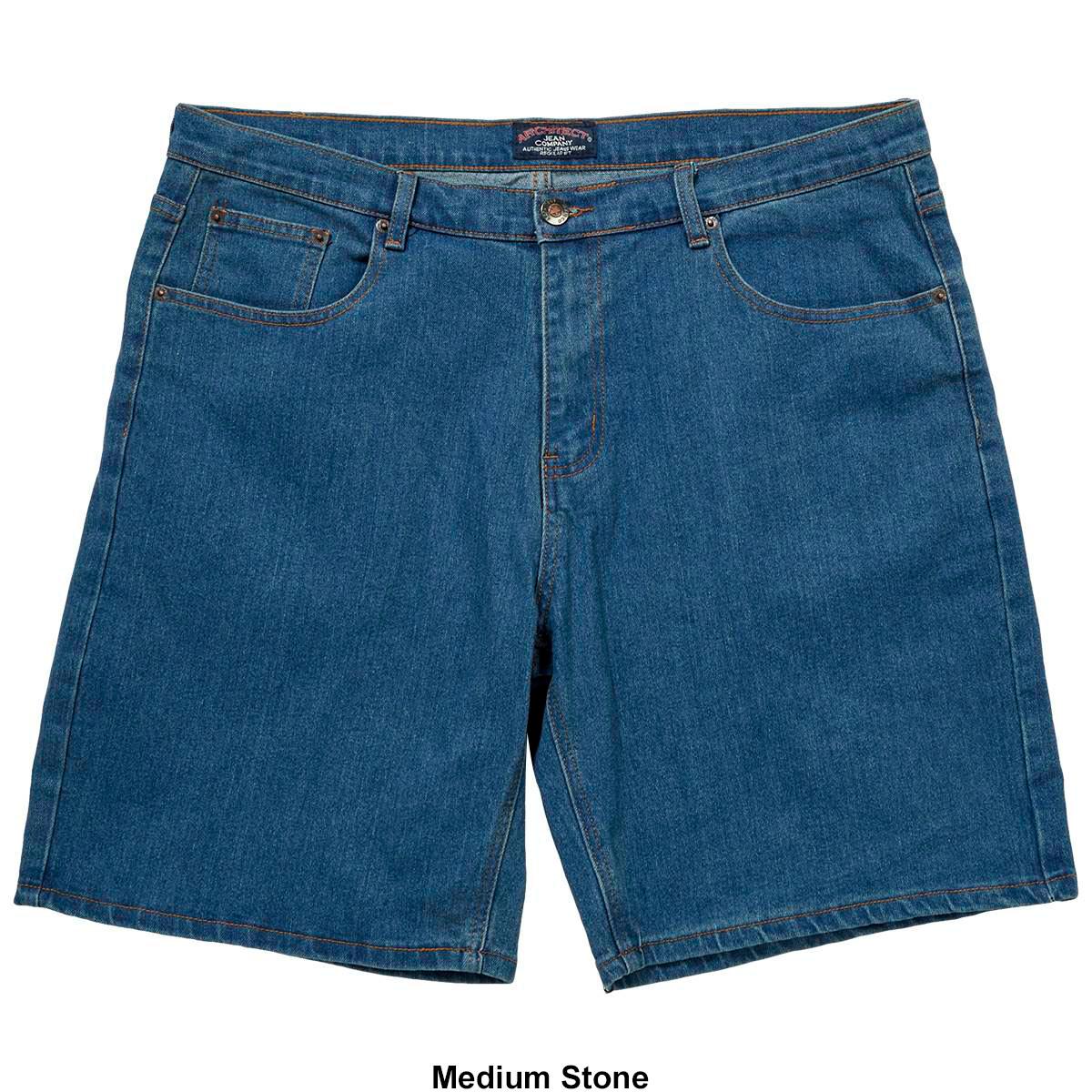 Young Mens Architect® Jean Co. Relaxed Fit Stretch Denim Shorts