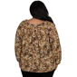 Plus Size Emaline La Vita Costiera 3/4 Sleeve Floral Blouse - image 2