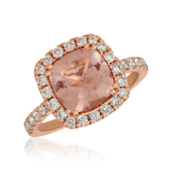 Le Vian(R) Peach Morganite(tm) Nude Diamonds(tm) Cocktail Ring - image 
