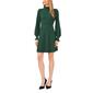 Womens Cece Long Sleeve Mock Ruffle Neck Sweater Dress - image 1