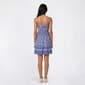 Juniors Madden Girl Yum Smock Border Print Pad Cup Skater Dress - image 4