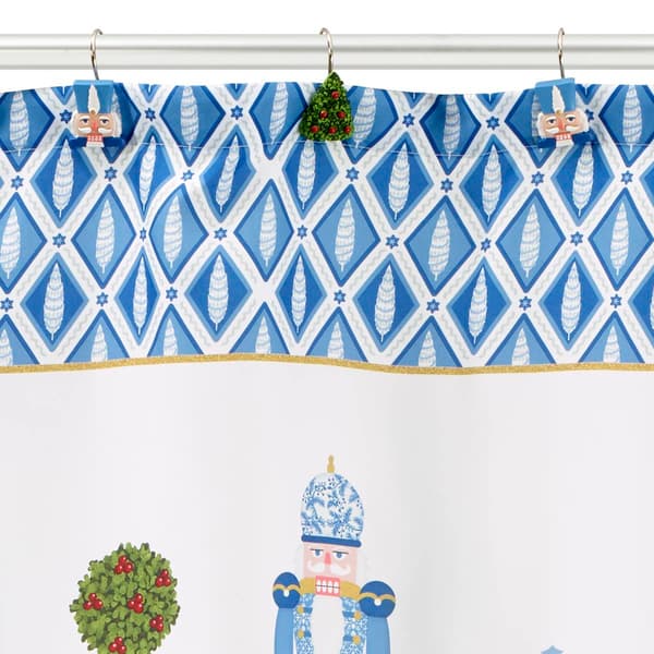 Avanti Nutcracker Trellis 12pc. Shower Hooks