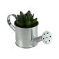Northlight Seasonal 6" Mini Artificial Succulent in Watering Can - image 2