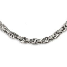 Mens Gentlemen's Classics(tm) Classic Anchor Chain Style Necklace