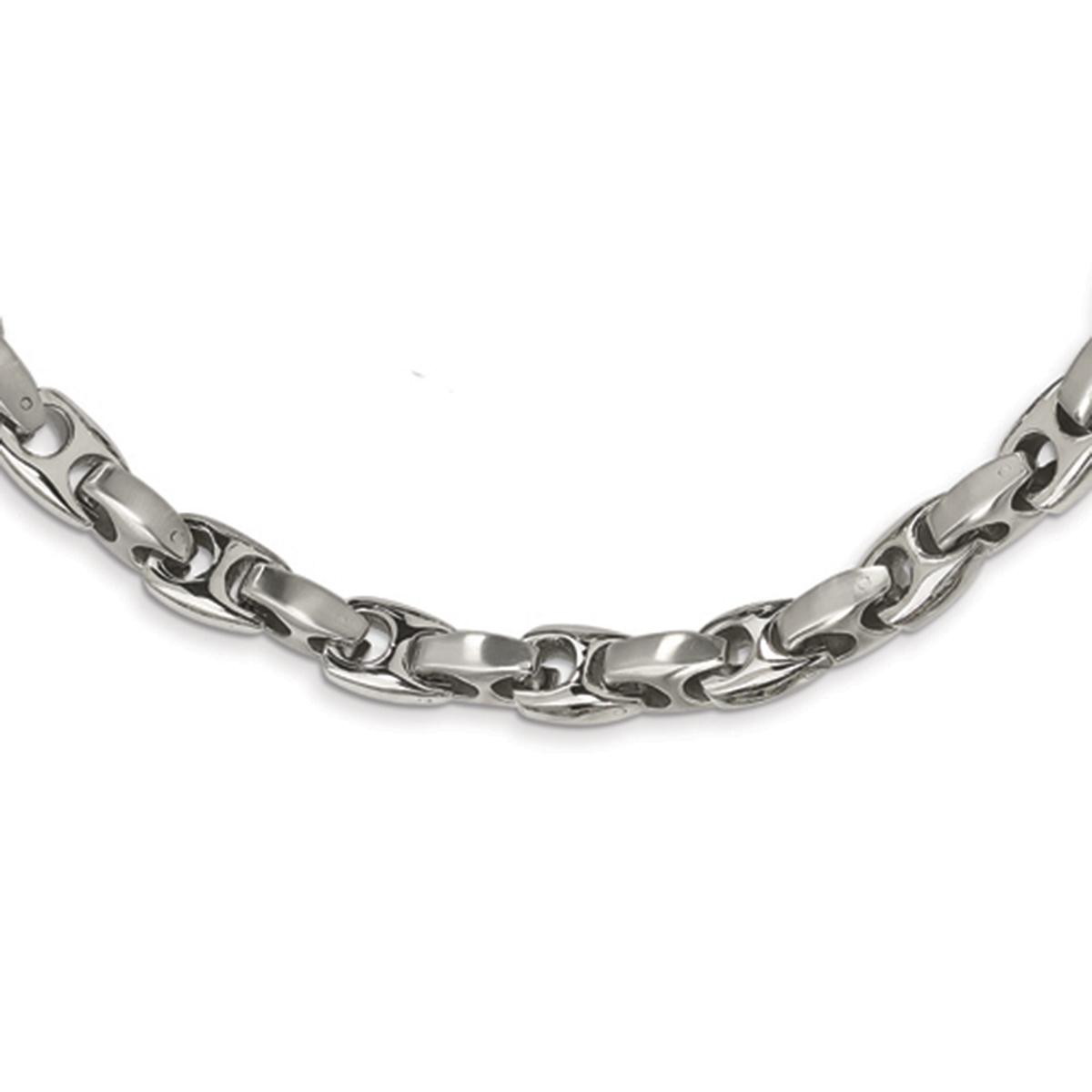 Mens Gentlemen's Classics(tm) Classic Anchor Chain Style Necklace
