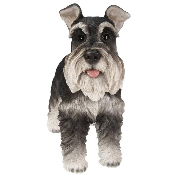 Hi-Line Gift Standing Miniature Schnauzer Garden Statue - image 
