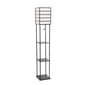 Lalia Home 1 Light Metal Etagere Floor Lamp w/Shelves & Shade - image 6