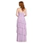 Juniors Morgan & Co. Strapless Asymetrical Tier A-Line Dress - image 2