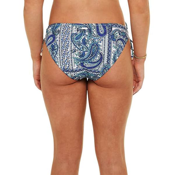 Juniors Raisins & Island Soul Sweet Side Paisley Tie Swim Bottoms