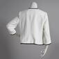 Plus Size Kasper Long Sleeve Contrasting Trim Open Jacket - image 2