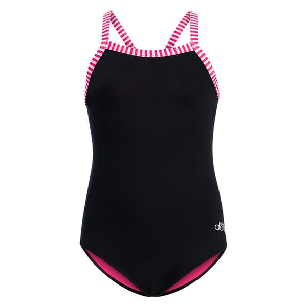 Girls (4-6x) Dolfin® Uglies Criss-Cross Back One Piece Swimsuit
