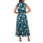 Petite MSK Sleeveless Mock Neck Foil Print Tier Maxi Dress - image 2