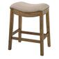 New Ridge Home Goods Sadie Natural Wood Counter-Height Barstool - image 1