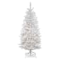 National Tree 4.5ft. White Pre-lit Kingswood&#40;tm&#41; Fir Pencil Tre - image 1