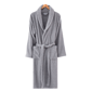 Unisex Ozan Premium Home Azure Turkish Cotton Bath Robe - image 1