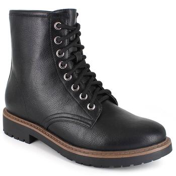 Womens Esprit Shelby Combat Ankle Boots - Boscov's