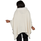 Plus Size Emaline Country Code Faux Fur Collar Knit Cape - image 2
