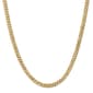 Gold Classics&#8482; 5.75mm. 14k Beveled Curb Chain Bracelet - image 2