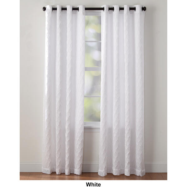 Mackenna Jacquard Grommet Curtain Panel