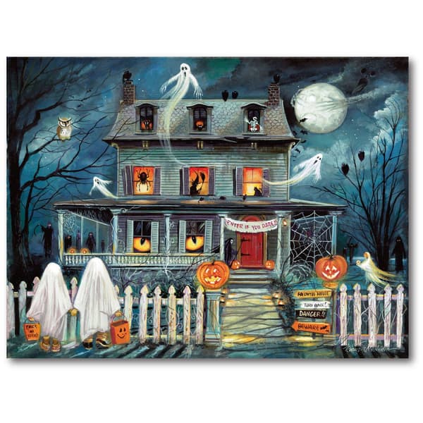 Courtside Market Haunted House I Wall Art - 20x24 - image 