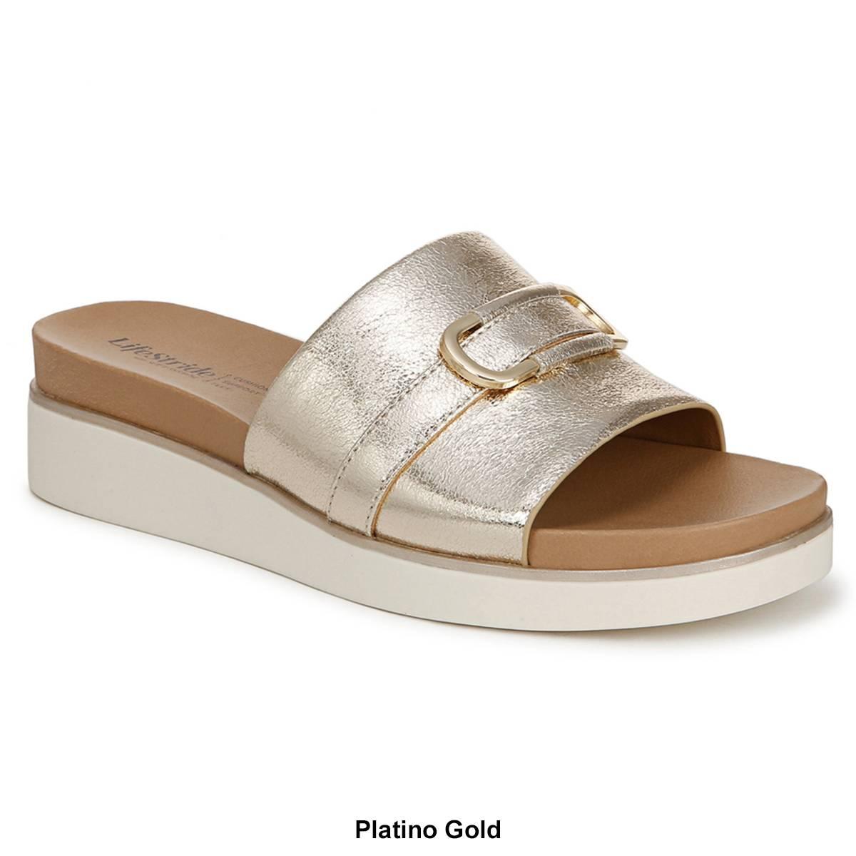 Womens LifeStride Genevieve Slide Sandals
