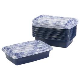 Palm Print 24pc. Plastic Food Storage Containers