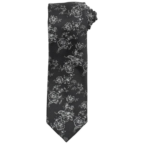 Mens Perry Ellis Rasco Floral Tie - image 