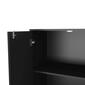 FM FURNITURE Lewis Black Wengue Storage Cabinet Base - image 4