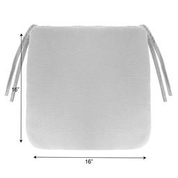 Jordan Manufacturing Geranium Floral Chair Pad Seat Cushion