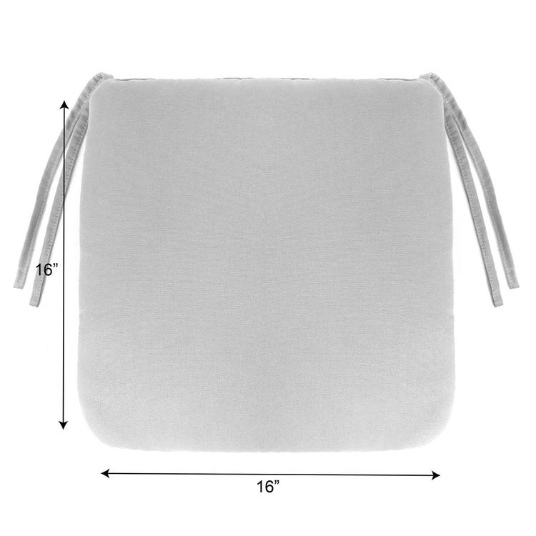 Jordan Manufacturing Geranium Floral Chair Pad Seat Cushion
