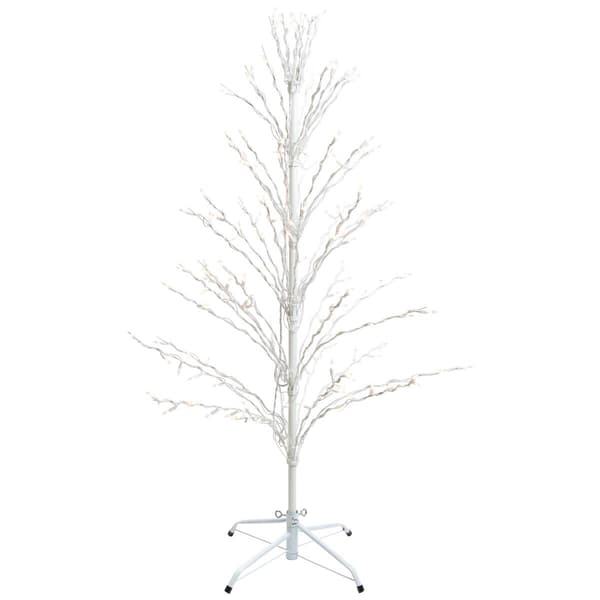 Northlight Seasonal 4ft. Lighted Christmas Cascade Twig Tree