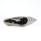 Womens Easy Street Nobel Heels - Silver Satin - image 4
