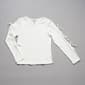 Girls (7-16) Speechless(R) Long Sleeve Solid Bow Sleeve Top - image 1