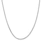 Gold Classics™ 1.65mm. White Gold Diamond Cut Cable Anklet - image 2