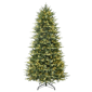 Puleo International 7.5ft. Pre-Lit Fraser Fir Slim Christmas Tree - image 1
