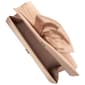 Sasha Satin Flap Clutch with Chain - image 5
