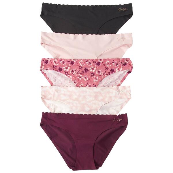 Womens Jessica Simpson 5pk. Micro Bikini Panties - JS721017CBV - Boscov's
