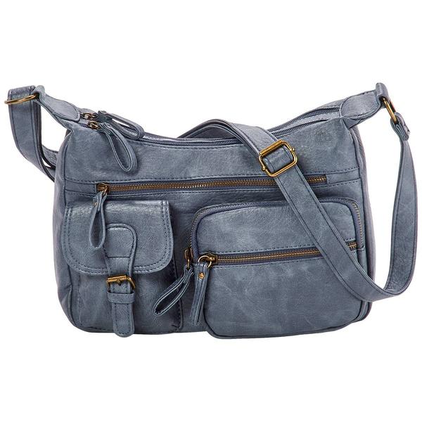 Bueno Antique Wash Pebble Hobo - image 