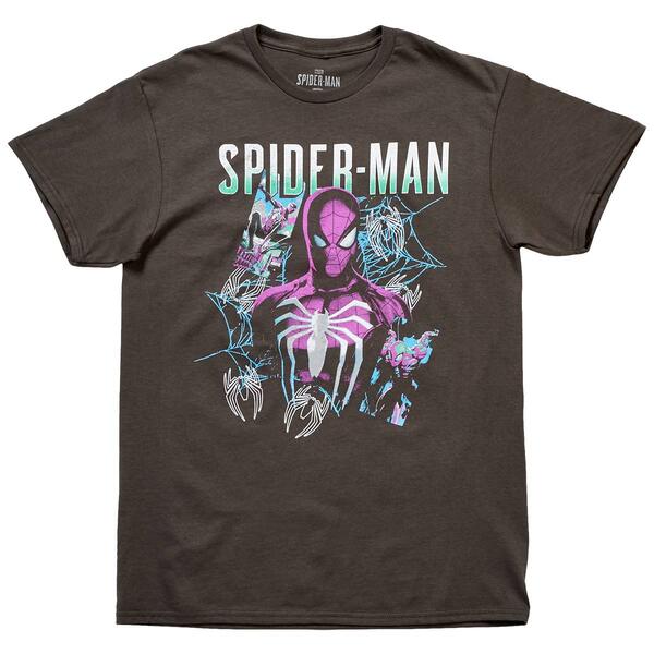 Young Mens Spider-Man Graphic Tee - image 