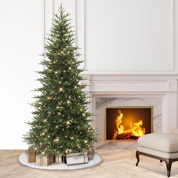 Puleo International 7.5ft. Slim Fir Artificial Christmas Tree